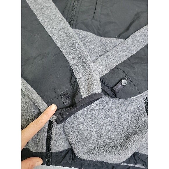 North Face Denali Jacket Mens S Black Full Zip Pockets Fleece Embroidered Logo - Picture 7 of 16